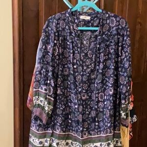 Smock style tunic dress